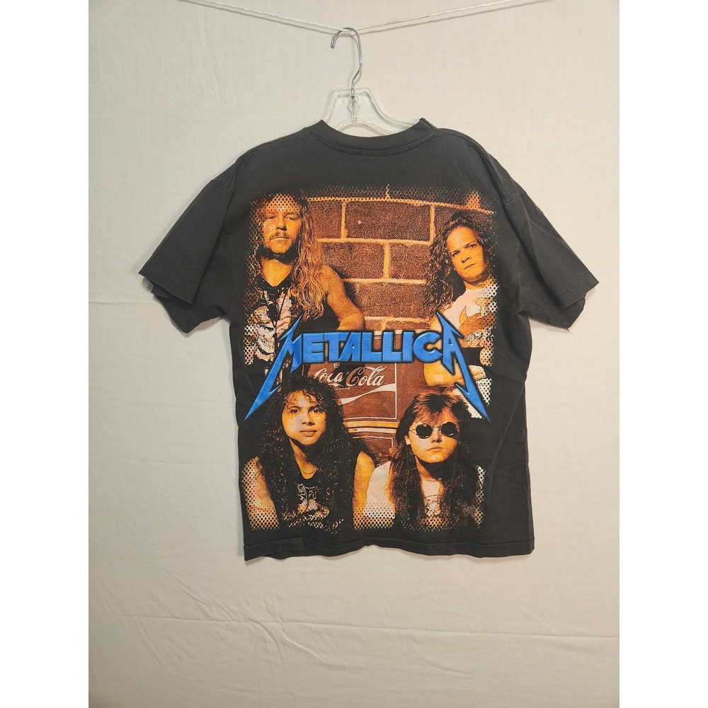 Metallica And Justice For All Graphic T-Shirt Black Band Tee Mens Large 2649 - Picture 4 of 7
